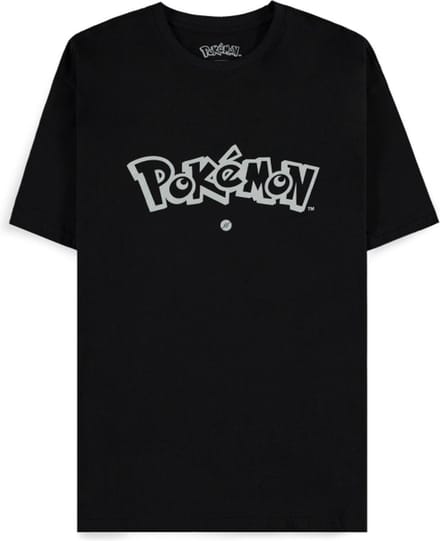 Pokémon Logo Heren T-shirt - zwart - L