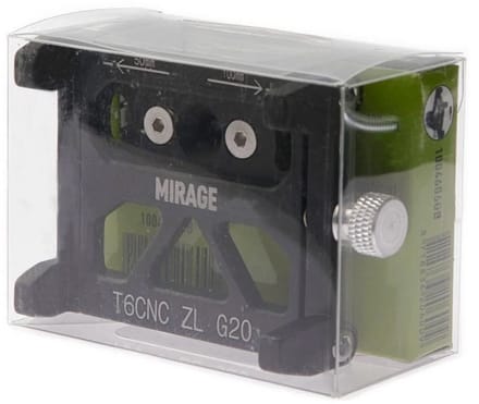 Telefoonhouder Mirage G20 aluminium - zwart