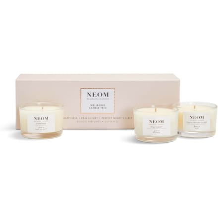 NEOM Wellbeing Candle Trio