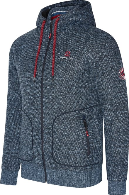 Norlund - Heren Vest Ziphood Narvik - Blauw - Maat S