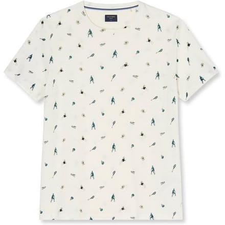 OLYMP Casual Jersey, Gebroken Wit
