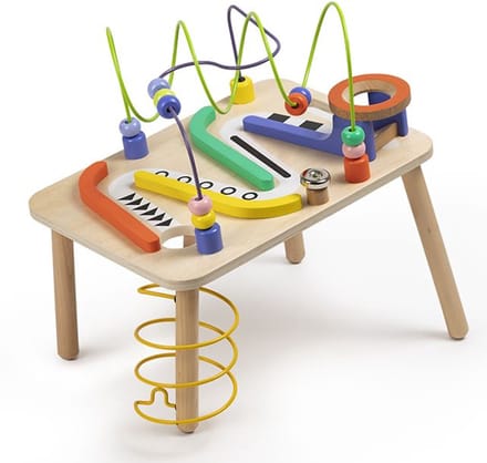 Speeltafel zigzag ballen - EurekaKids - vanaf 12 maanden
