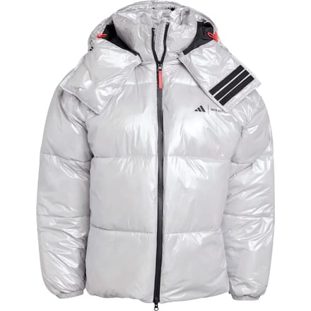 Adidas Unisex Puffer Jacket Matte Silver Größe: M | Winterjacken Outlet | Unisex | Grau