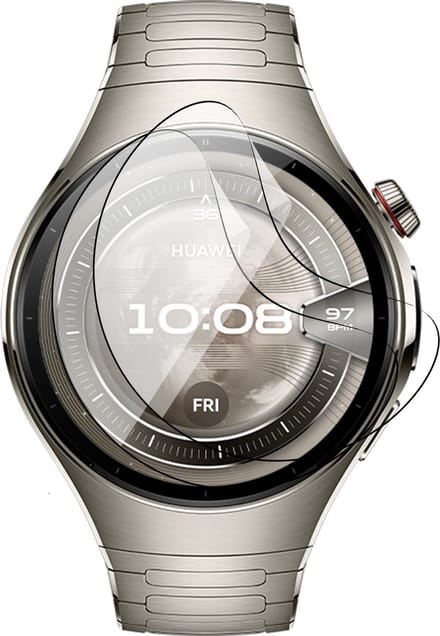 Screenprotector geschikt voor Huawei Watch 5 46mm - 2x FlexGuard Screen Protector