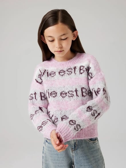 NAME IT - NKFNALA LS KNIT - Meisjes - Truien