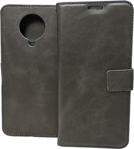 Portemonnee Book Case Hoesje Geschikt voor: Nokia G10 / G20 - Grijs