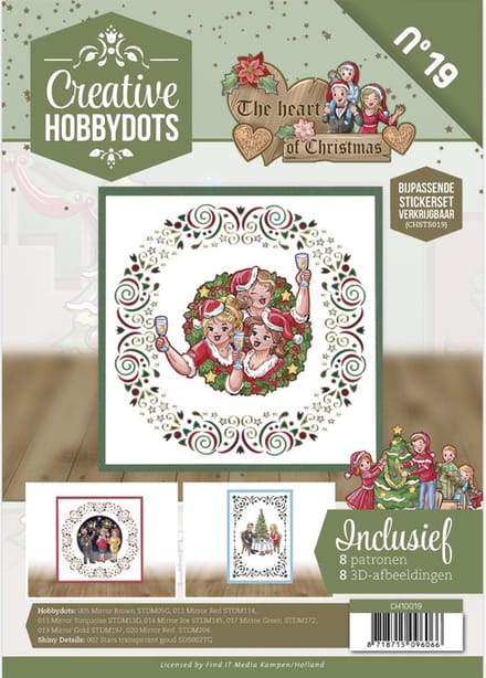 Creative Hobbydots 19 - Yvonne Creations - The Heart of Christmas
