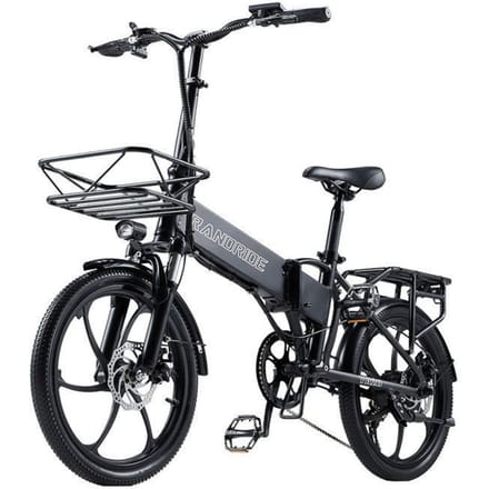 Vélo électrique - RANDRIDE - YA20 - Moteur 500W - Batterie 48V 12.8Ah - Autonomie 60-70 km