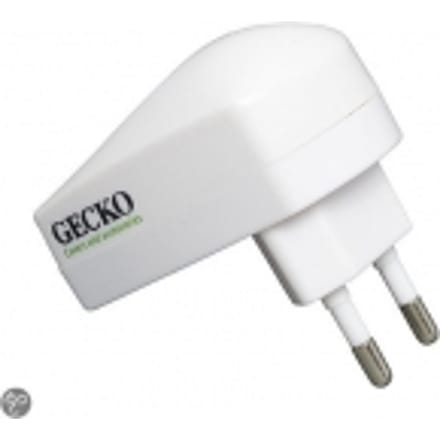 USB oplader wit