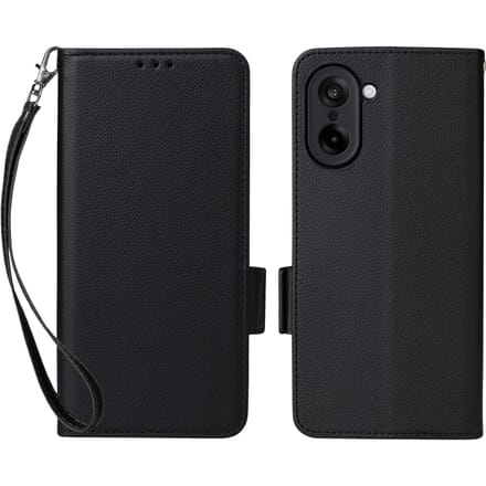 Comfycase OnePlus Nord CE5 Book Case met Koord Zwart