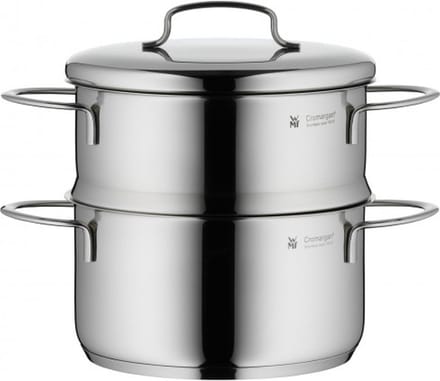 WMF Mini - Groentestomer - Ø16 cm - RVS - Inclusief Deksel - Geschikt voor alle warmtebronnen