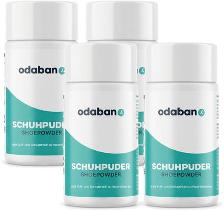 Odaban Shoepowder 4 pak voordeelverpakking