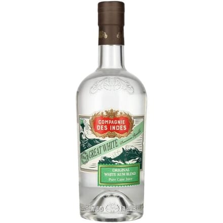 Compagnie des Indes GREAT WHITE Dominican Republic Original White Rum Blend 40% Vol. 0,7l