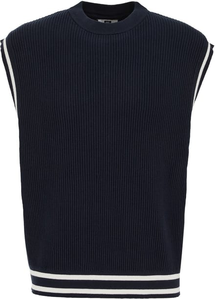 WE Fashion Heren regular fit spencer met structuur