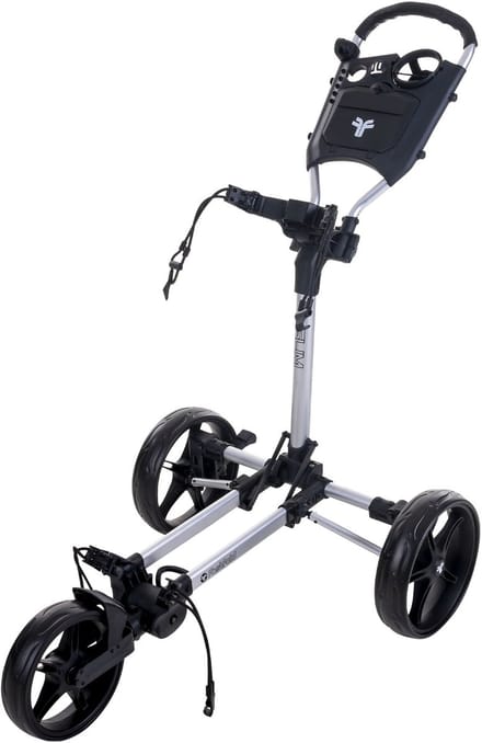 Fastfold Slim Golftrolley - Golfkar - Zilver