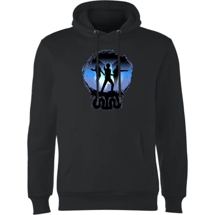 Harry Potter Silhouet Attack hoodie - Zwart - S