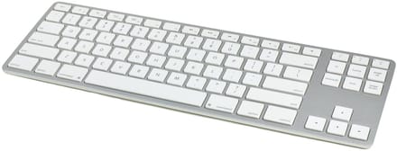 Matias FK408BTS Wireless Aluminum Tenkeyless Keyboard - Silver - Mac