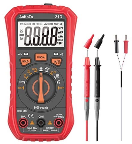 Digitale Multimeter 6000 Tellingen met TRUE RMS en Automatisch Bereik