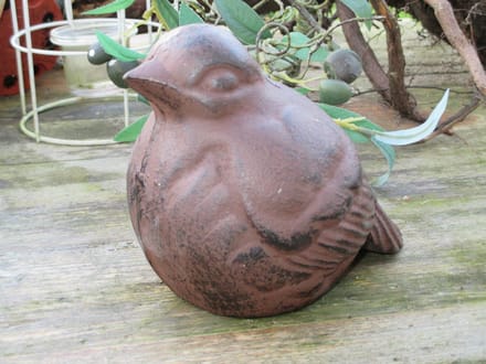 Gietijzeren vogel groot