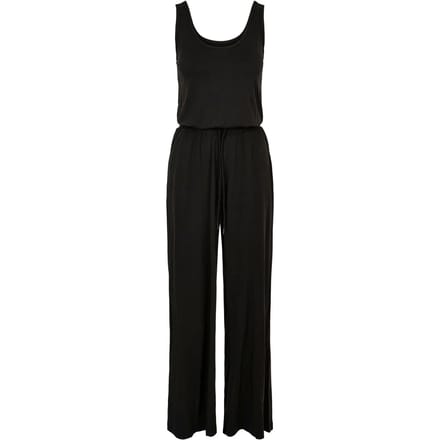 Urban Classics - Long Sleevless Modal Jumpsuit - M - Zwart