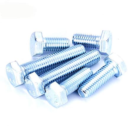 Zeskantbouten - Schroeven - Bevestigen - Gegalvaniseerd - M12 x 25mm - Zilver