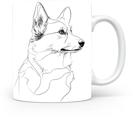 Beker Pembroke Welsh Corgi