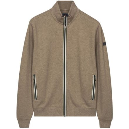 Baileys Vest Subtle Faux-Uni Sweat Doubleface Interlock Taupe / male