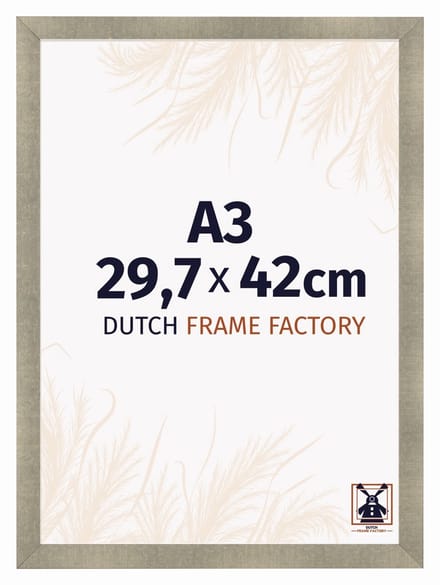 Fotolijst A3 29,7x42 cm - MDF - Goud Antiek - Praag