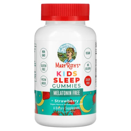 MaryRuth's, Gummies pour le sommeil des enfants, saveur fraise, 60 gummies