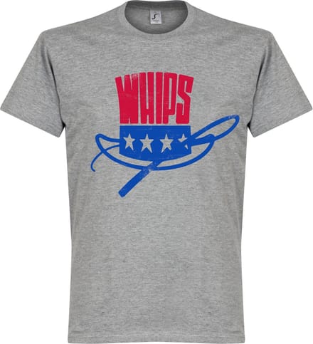 Washington Whips T-Shirt - Grijs - L