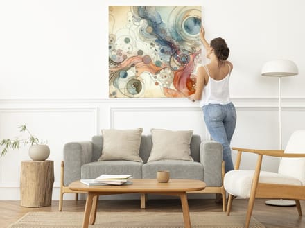 Kunstprint | Wanddecoratie | Dibond | 50 × 50 cm