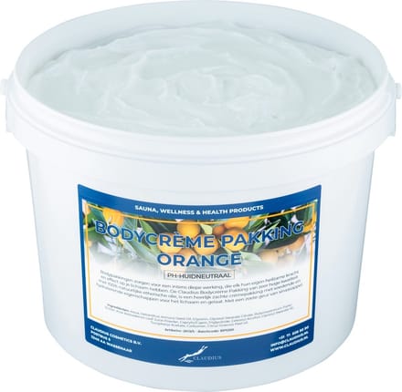 Bodycrème Pakking Orange - 10 liter