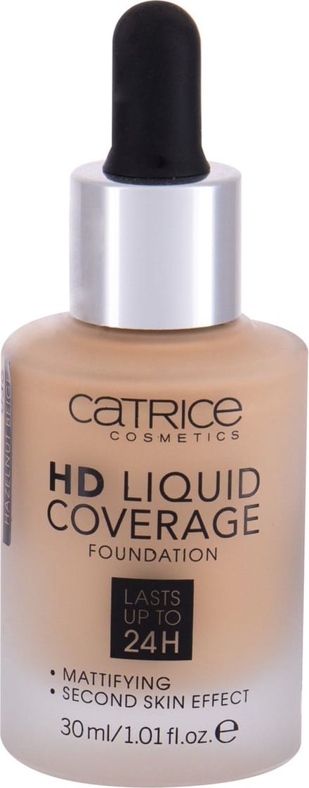 Catrice - Vloeibare foundation met HD-dekking - 36 Hazelnut Beige