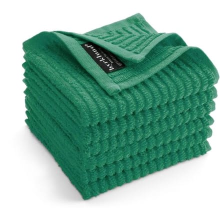 Byrklund Vaatdoek Katoen - Clean & Shiny - 6x 30x30 - Groen