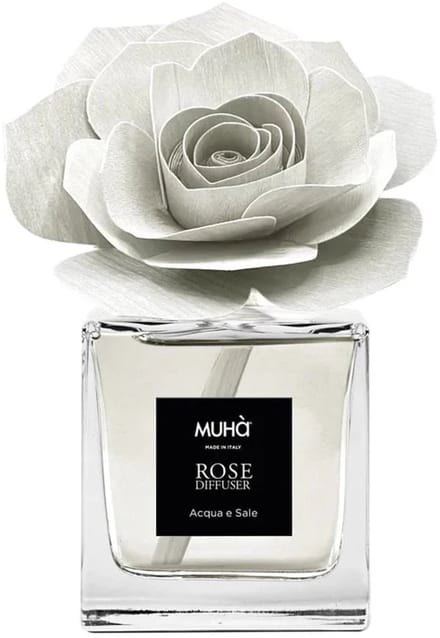 Muhà Rose diffuser 100ml wit - Acqua e sale