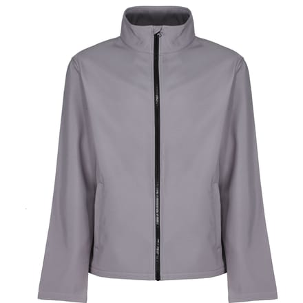 Regatta - Heren Ablaze Printable Softshell Jas (Steengries/Zwart)