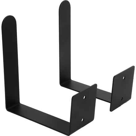 Wand Pan Dekselhouder Roestvrij Hangend Snijplank Opbergrek voor Keukengerei black