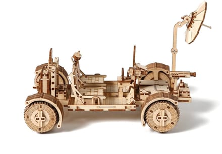 Maanlander - 3D Puzzel met Handleiding - DIY - Miniatuur Modelbouw Hout Kinderen en Volwassenen - Houten bouwpakket - Assemblr