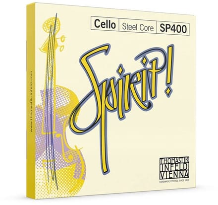 Thomastik Infeld THSP-400 cello string set 4/4 medium, steel core