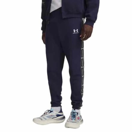 Under Armour Icon Fleece Taped Joggers Blauw S Man
