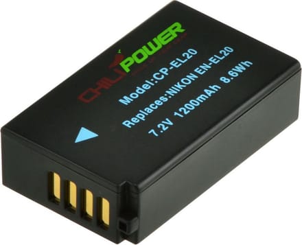 ChiliPower EN-EL20 accu voor Nikon - 1200mAh