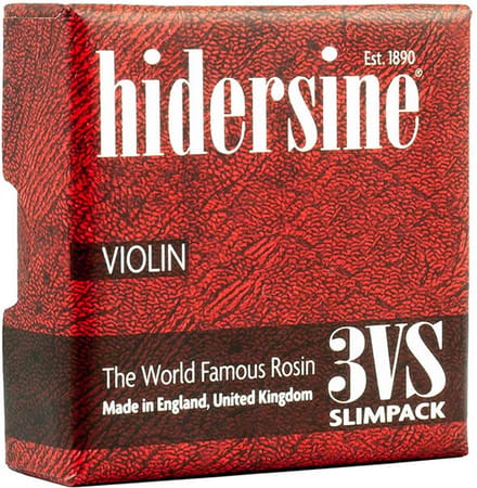 Hidersine HR-3VS Slimpack hars - voor viool - licht/hard - slank formaat