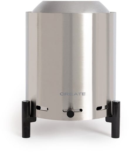 CREATE - 1,5 kW Tafelhaard voor buiten op rookvrije pellets - FIRE PIT COMPACT