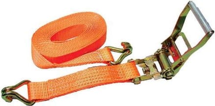 Lalizas Spanband Met Ratel Oranje 6 m