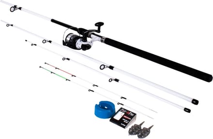 FISH-XPRO Method Feeder 3.30m + 3000 Reel - Feeder set compleet - Wit
