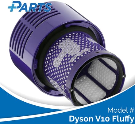 Dyson V10 Fluffy Filter (Plus.Parts® alternatief voor 969082-01)