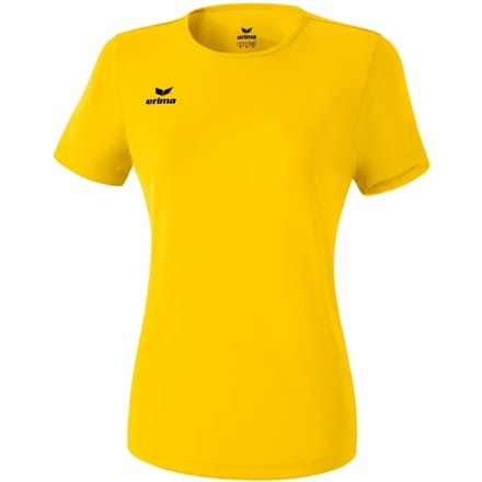 Erima Teamsport Functioneel T-Shirt Dames - Geel | Maat: 40