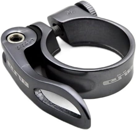 Fietszadelklem - Zadelpenklem - Zadelhoogte Verstellen - Quick Release - 34.9mm - Titanium
