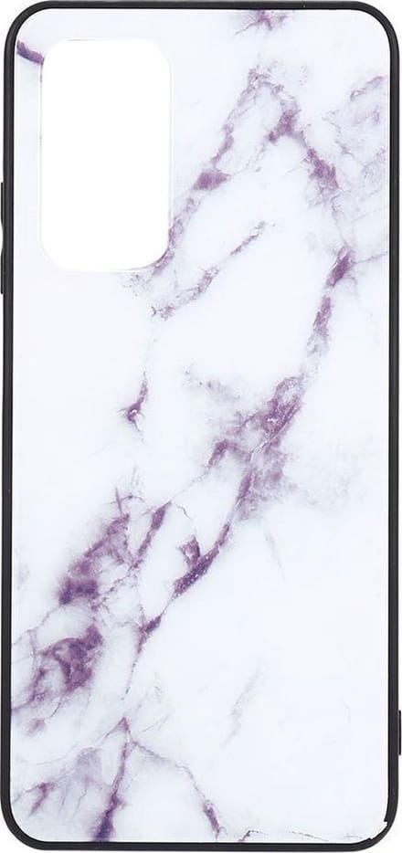 Shop4 - Xiaomi Mi 10T Hoesje - Harde Back Case Marmer Wit