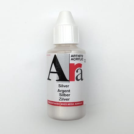 Acrylverf Ara 100ml - Zilver - C255